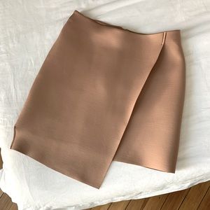 NWOT ASOS Scuba Wrap Mini Skirt